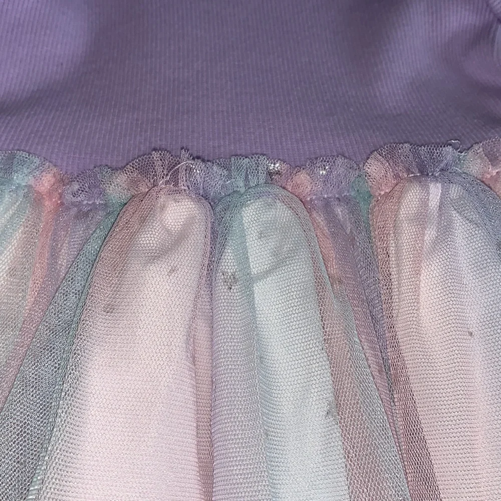 Pippa & Julie Lavender Dress 2T Tulle Bottom EUC - Picture 7 of 12